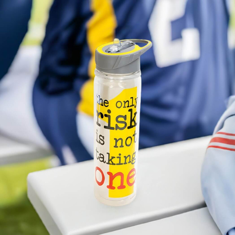 Bostonware House 20-oz Insulated Sports Bottle, Only Risk