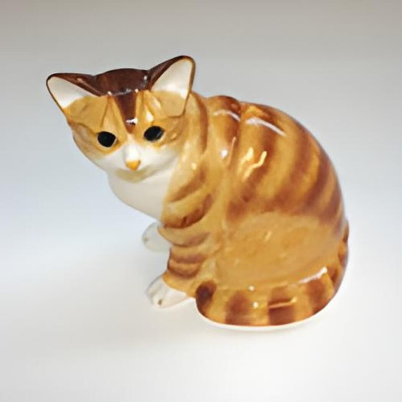Sea Island Imports Bank, Orange Tabby Kitty 