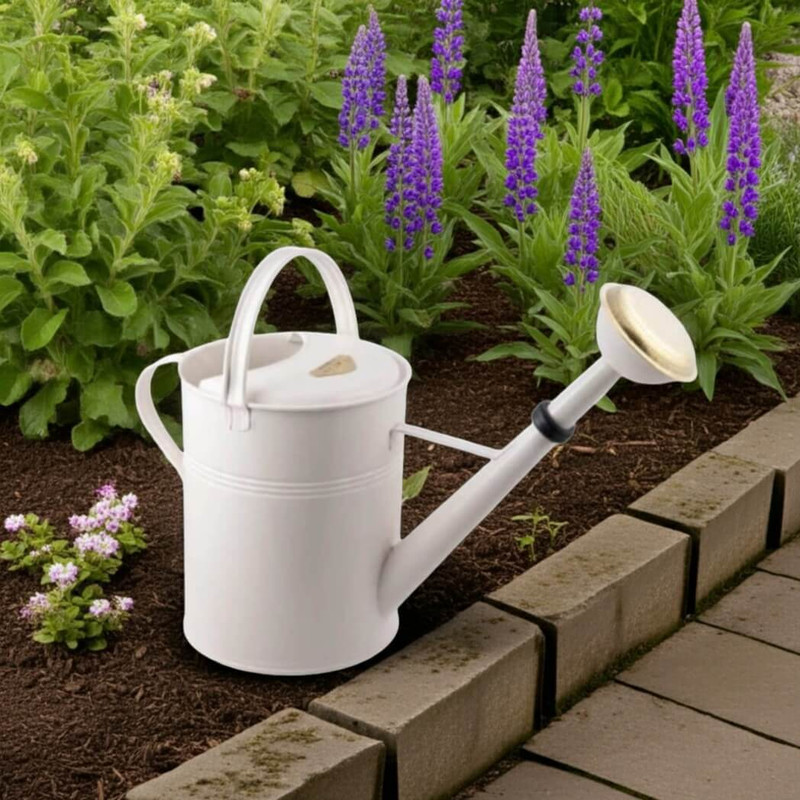 Plint Watering Can, 9 Liter White