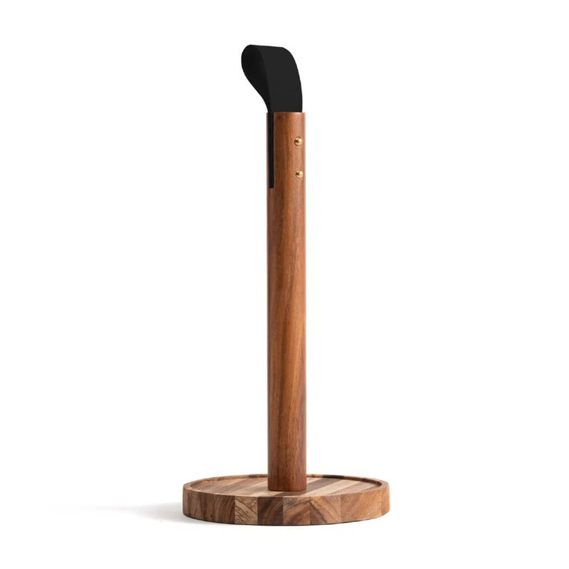 Ironwood Gourmet Acacia Paper Towel Holder, 11" X 6"