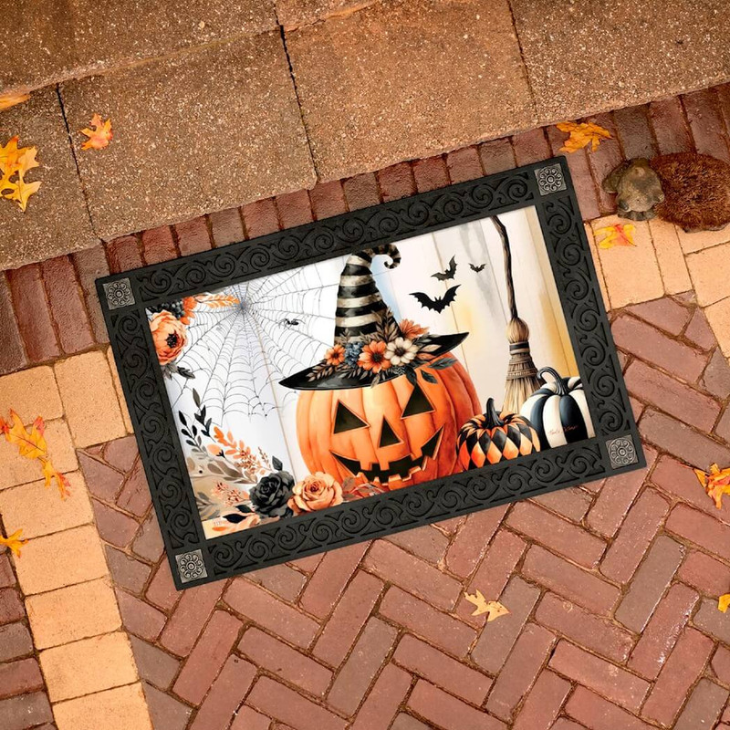 Studio M MatMate Doormat, Vintage Jack O'Lantern