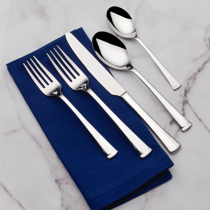 Mikasa Gourmet Basics Contempo Flatware Set, Service for 4