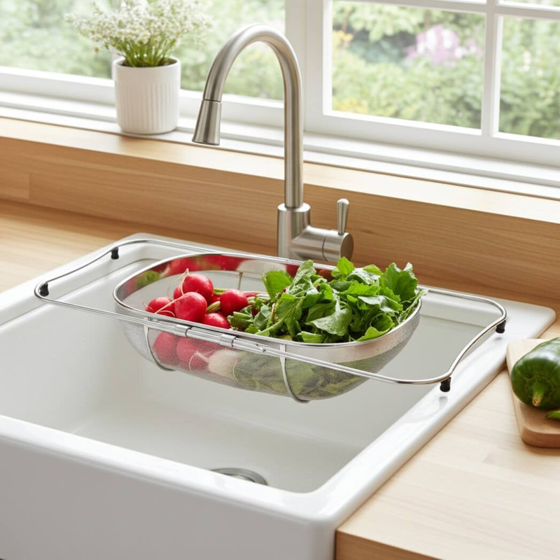 Norpo Expanding Colander with Base, 2158