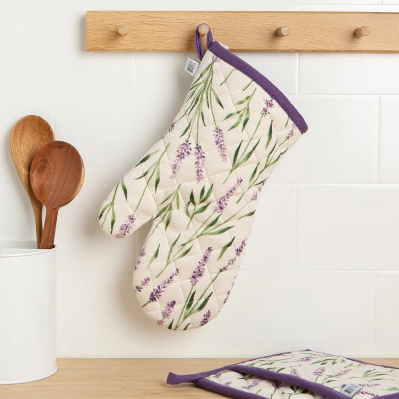 Now Designs by Danica Oven Mitt, Lavender Spruce