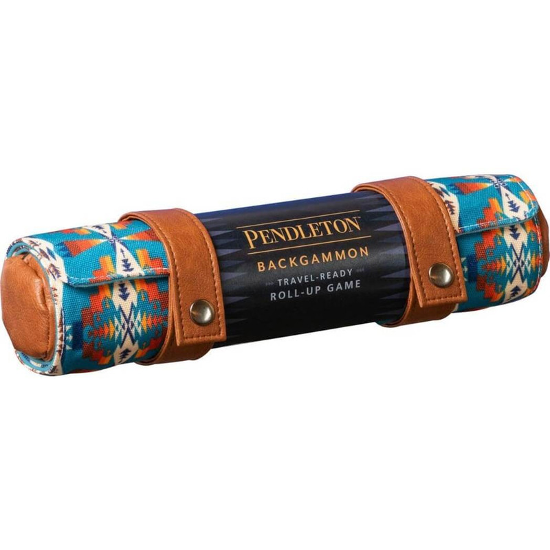 Pendleton Backgammon Travel-Ready Roll-Up Game