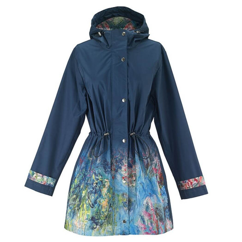 Galleria Raincoat Wisteria by Monet, Blue