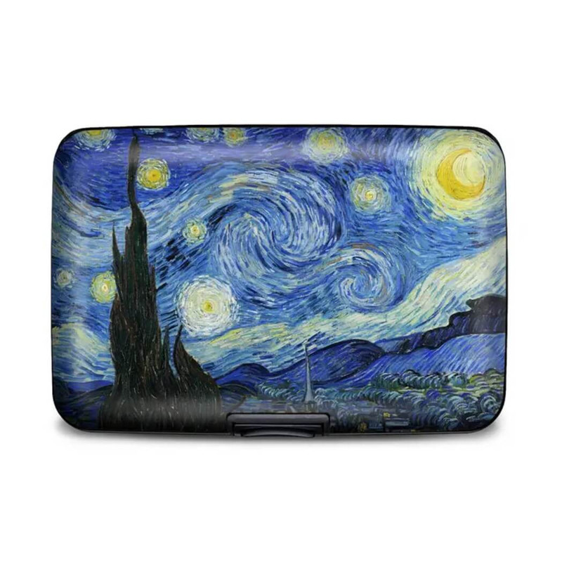 Monarque Armored Wallet, Van Gogh Starry Night