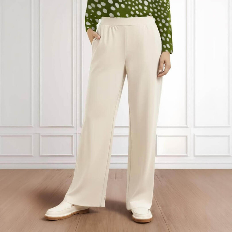 Galleria Pants, Nylon/Spandex, Ivory