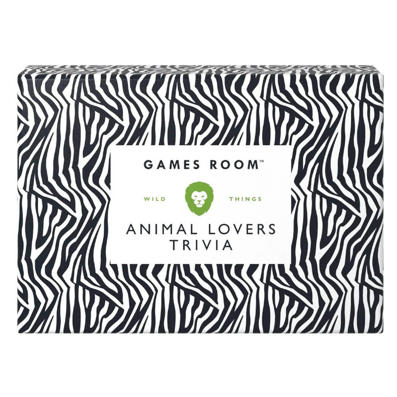 Games Room Animal Lovers Trivia Game