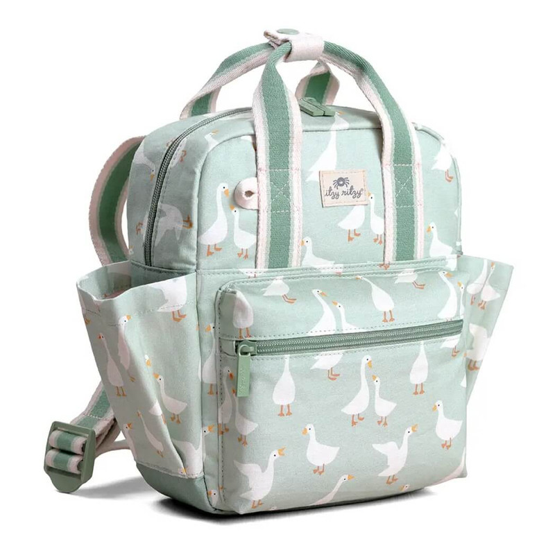 Itzy Bitzy Bag Toddler-Preschool Backpack, One Silly Goose