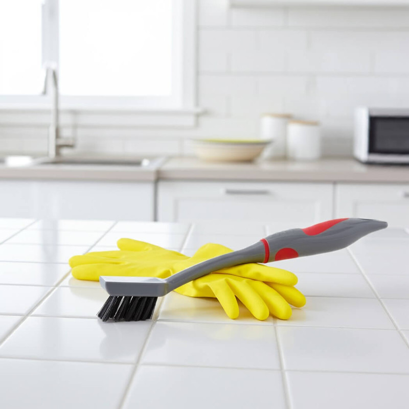Tile and Grout Cleaning Brush Tile and Grout Cleaning Brush