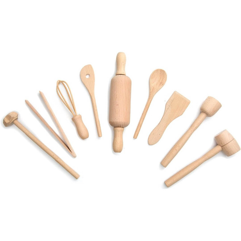 Fox Run Kids 9 Piece Kitchen Utensil Set