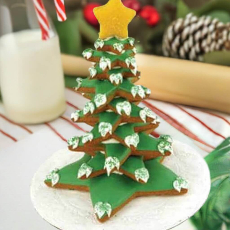 Festive Christmas Tree Bake Set