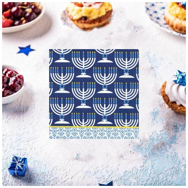 IHR Festival of Lights Hanukkah Paper Napkins