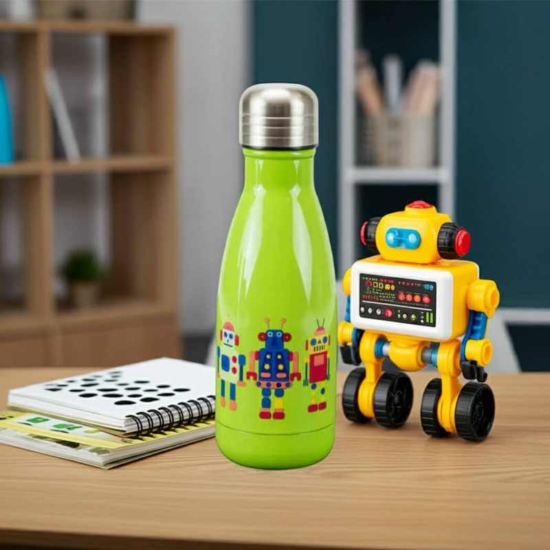 Boston Warehouse Robot 10-ounce Cantini Sports/Water Bottle Boston Warehouse Robot 10-ounce Cantini Sports/Water Bottle