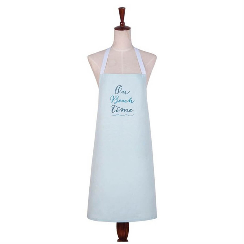 C&F Home On Beach Time Embroidered Kitchen Apron