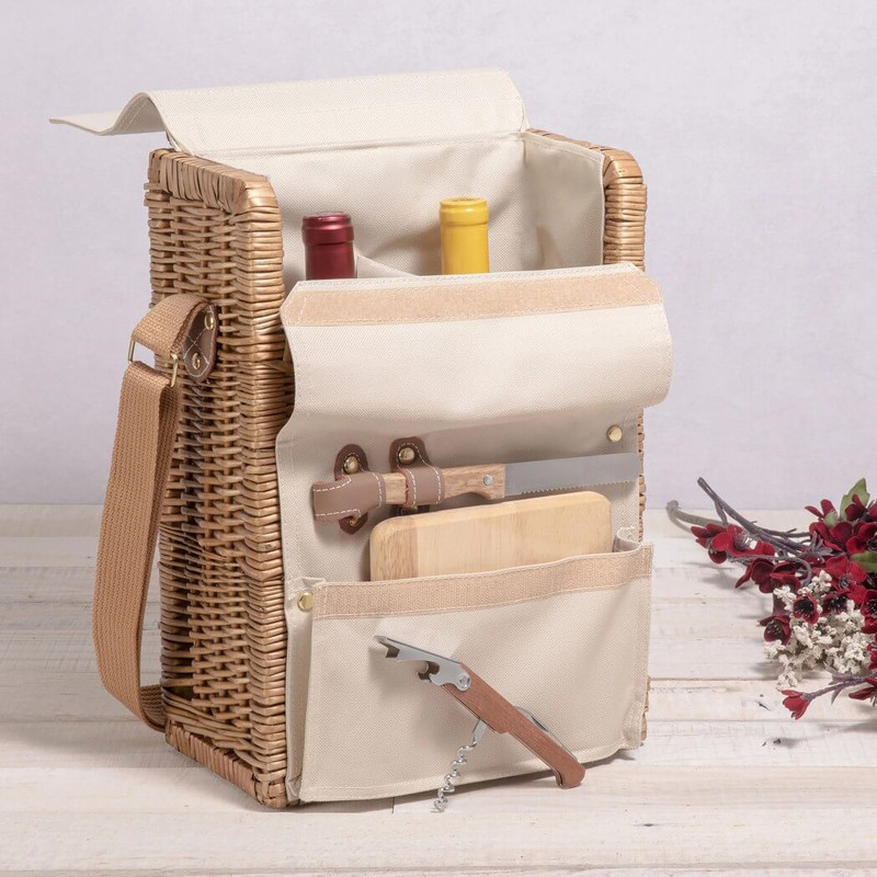 Picnic Time 'Corsica' Wine & Cheese Basket
