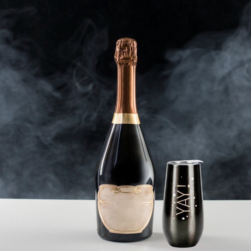 Yay Stainless Steel 6-Oz Flute