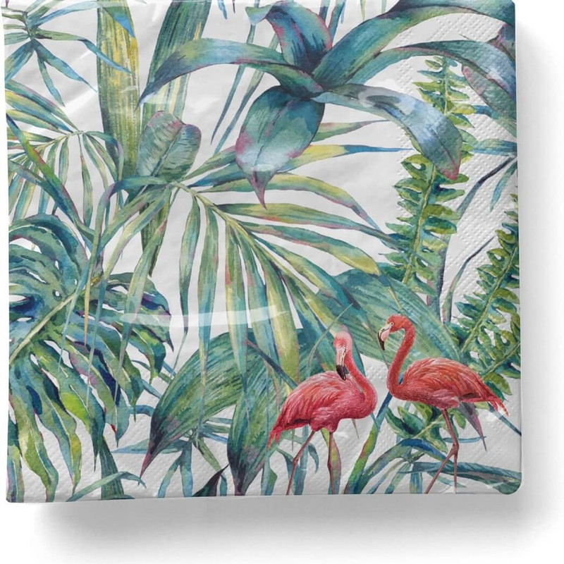 Flamingo Paper Lunch Napkins