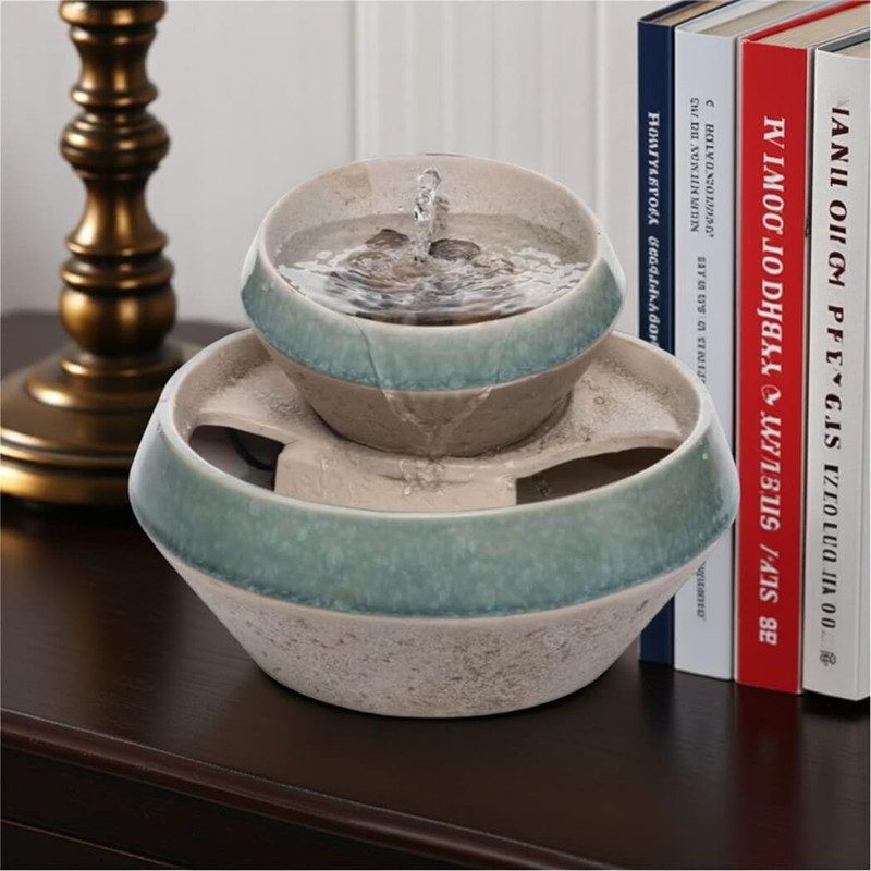 Two-Tier Bowl Fountain Two-Tier Bowl Fountain