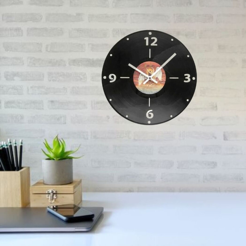 Vintage Recycled Record LP Wall Clock