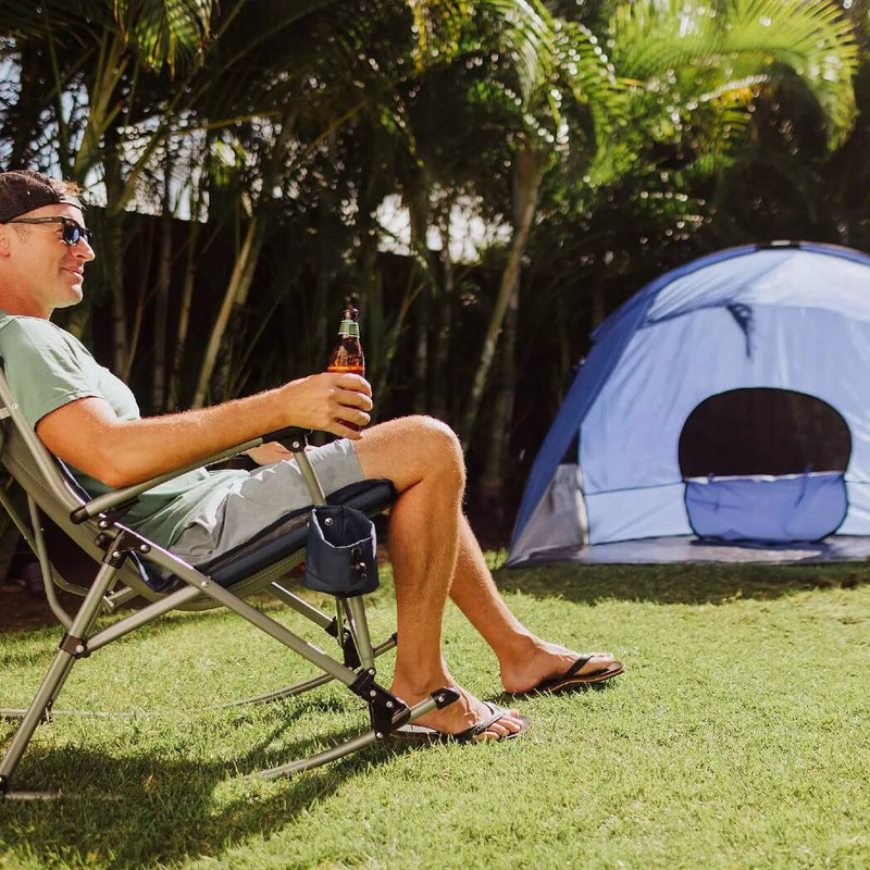 Picnic Time Oniva Cove Sun Shelter, Blue/Gray