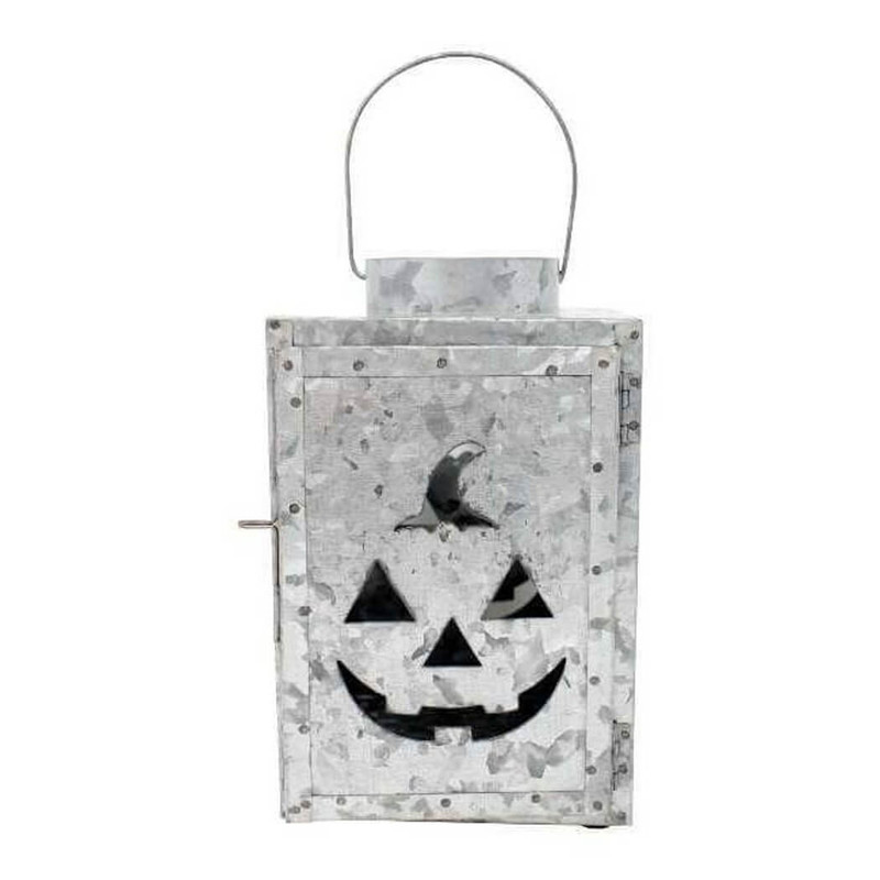 Allure Galvanized 8-in Halloween Lantern
