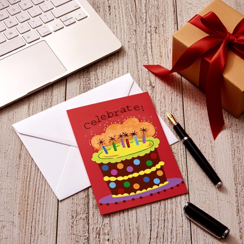 It Takes Two Celebrate Birthday Cards, 12 Cards