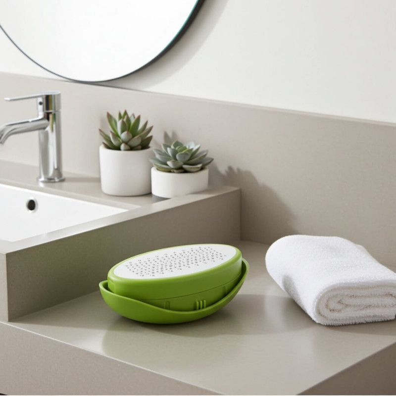 Spa Sister Ergo Foot Polisher, Green