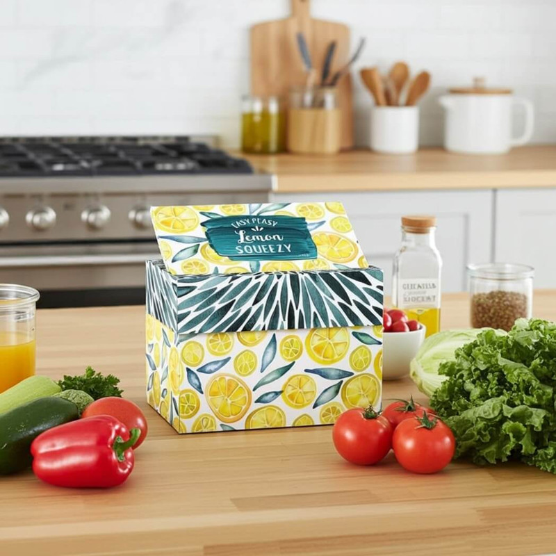 Lang Main Squeeze Recipe Card Box Lang Main Squeeze Recipe Card Box