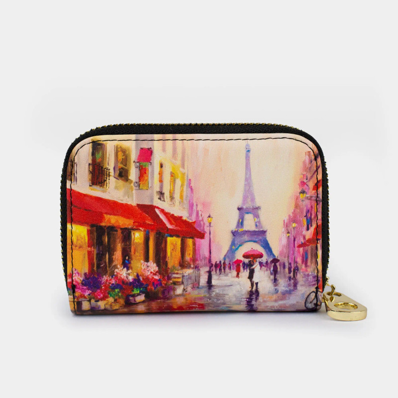 Monarque Zippered Wallet, Travel Paris 