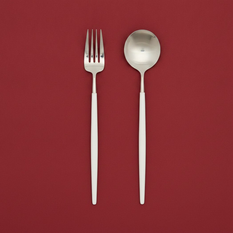 Teroforma LoLo Serving Set Brushed White