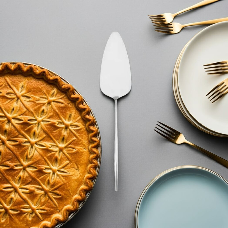 Lolo Pastry Server, Stainless Steel Lolo Pastry Server, Stainless Steel