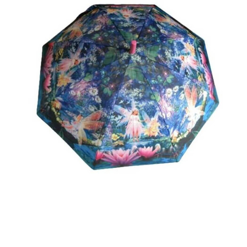 Galleria Enterprises Kid's Umbrella, Fairy Blue