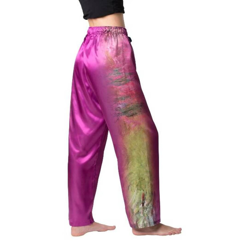  Galleria Pajama Pants, Monet Waterlilies at Sunset
