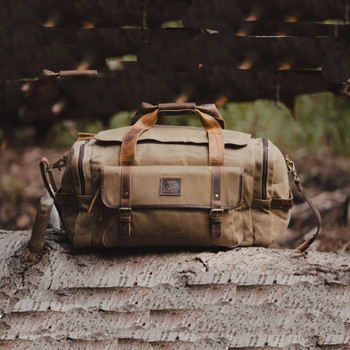 Kodiak Leather 55L Wasatch Duffel, Vintage Sage