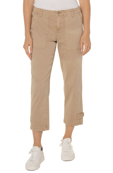 UTILITY CROP CARGO W  CINCHED LEG 26IN INS