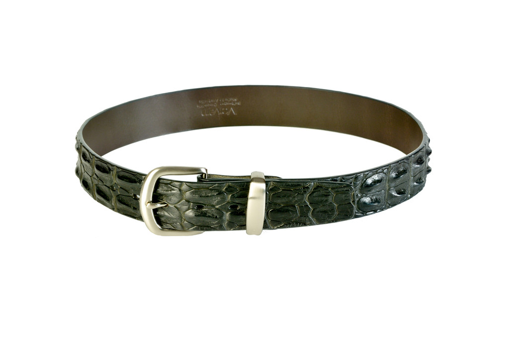 Double Hornback Belt - Black