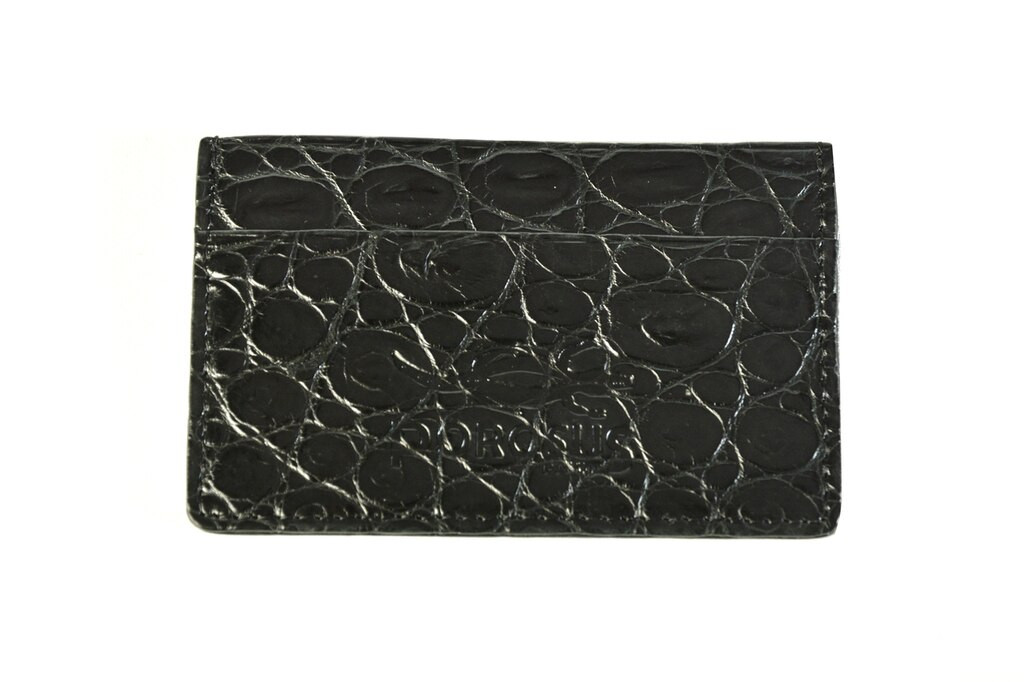 Full Croc Card Holder