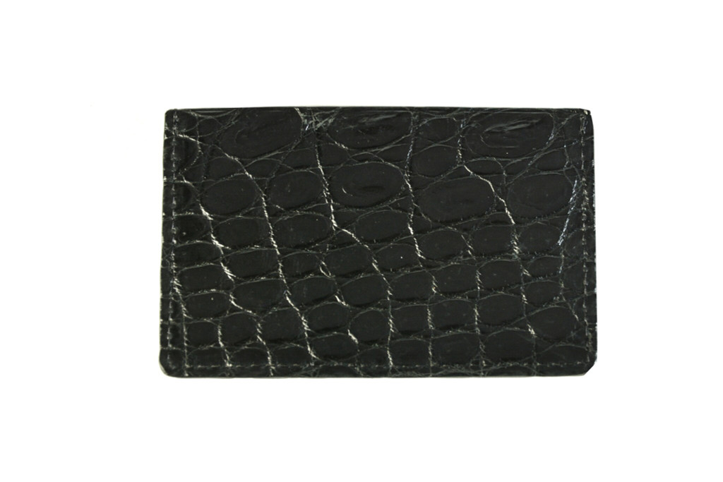 Full Croc Card Holder