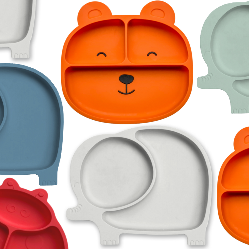 Baby Plates & Bowls, Toddler Silicone & Suction Plates