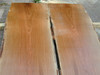 8/4 Bookmatched Red Oak Live Edge Table Top Slabs - 1353 AB