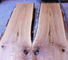 10/4  Bookmatched Red Oak Live Edge Slabs - 2883 AB