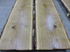 8/4 Bookmatched White Oak Live Edge Slabs - 3181 AB
