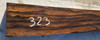 4/4 Ziricote surfaced board 323