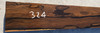 4/4 Ziricote surfaced board 324