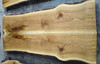 8/4 Bookmatched White Oak Live Edge Slabs 1189 AB