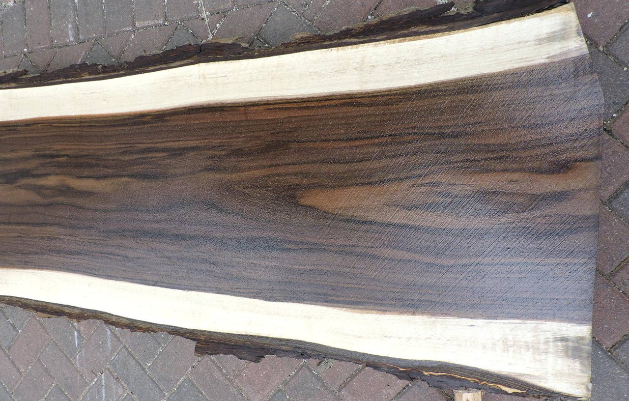 12/4 Walnut Live Edge Slab - 1576