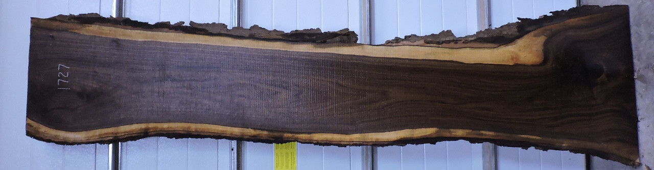 10/4 Walnut Live Edge Slab - 1727