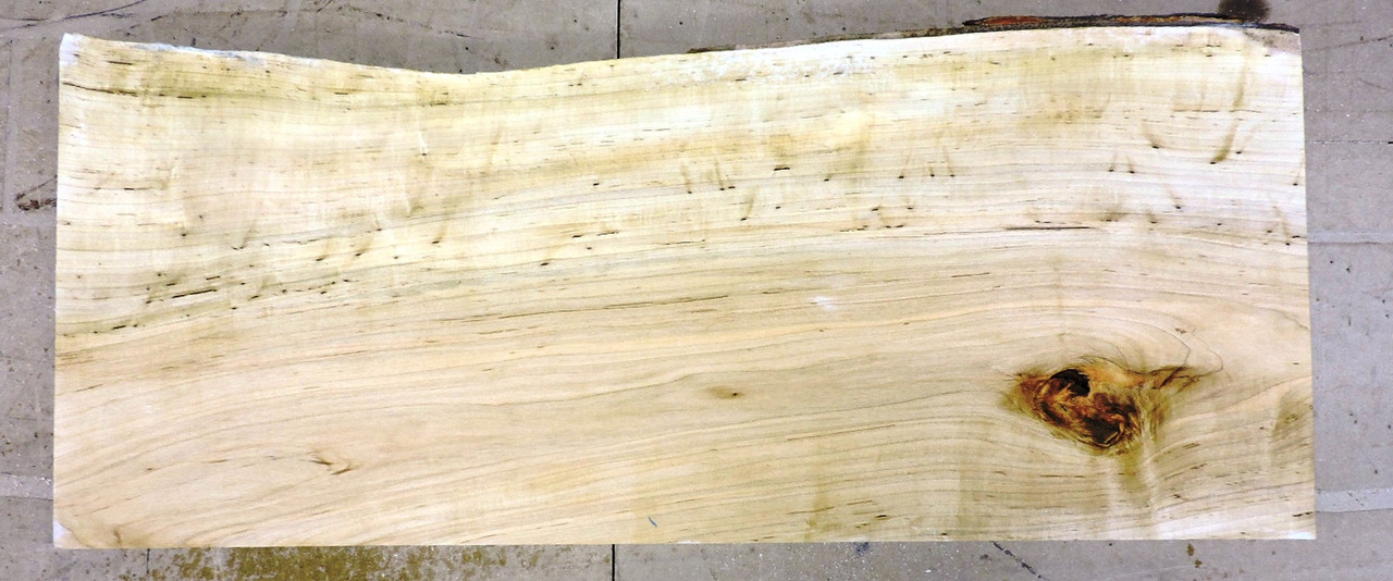 10/4  Maple Live Edge Slab - 2785